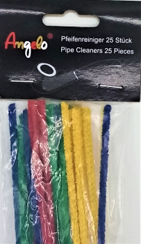 Pfeifenreiniger bunt lang 30cm VE25